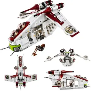 New Hot Selling Toy 1175 Pieces Battleship Building Blocks Set, Kids and Adults Toy Birthday Gift, Boys and Girls Building Block Gift, Interlocking Building Block