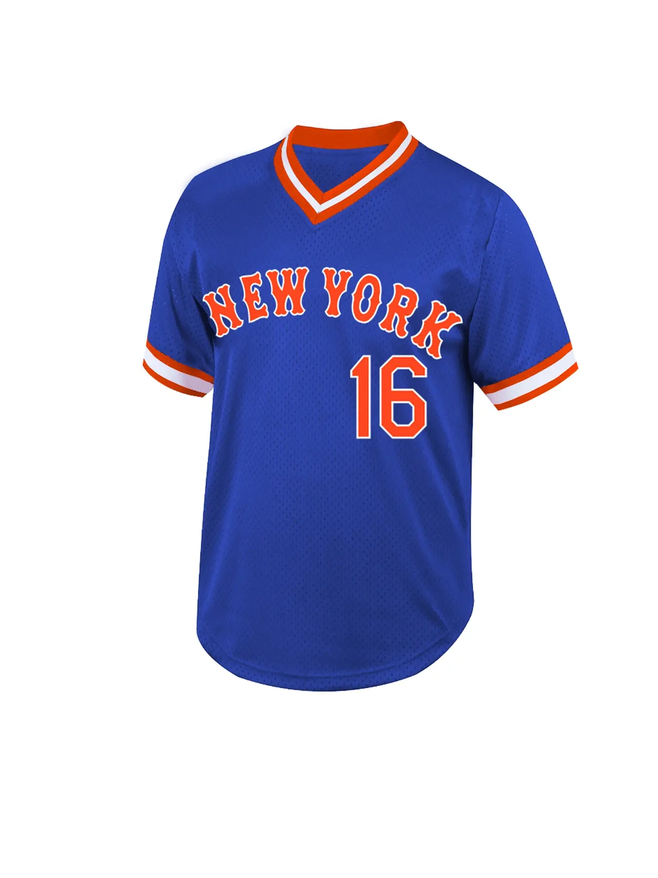 Men's Oversized Baseball Jersey Jacket 16 Blue Vintage Embroidered Casual Training Sportswear Top Sport V-Neck Short Sleeve, Casual Sporty Top Loose-Fitting Long Clothing All Seasons Embroidery Sportswear