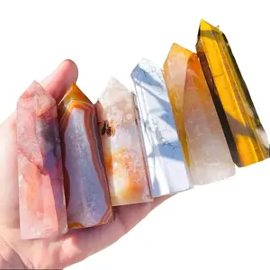 Intuitive Natural Gemstone Bundle Box - Top-Quality Crystal Specimen, Gemstone Decor for Jewelry Accessories & Derivatives