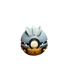 Machoke Poke Ball - Inspired 3D Printed Collectible