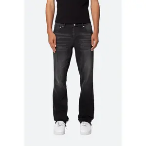mnml M524 Slim Stacked Denim - Washed Black