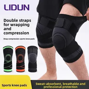 LIDUN Double Strap Knee Brace | Compression Support for Basketball, Running & Workout | Breathable Knee Sleeve for Men & Women biking sunglass sport glass outdoor glove foot care Bunion Corrector thumb comfortable protection