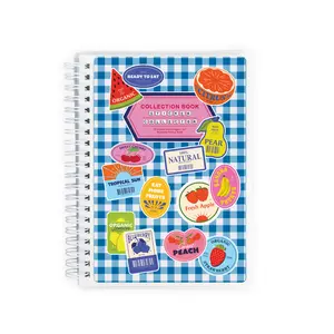 Sticker Book • Fresh Fruit Labels • Reusable Sticker Book, Sticker Storage Paper, Sticker Collection Album