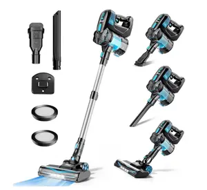 INSE Cordless Vacuum Cleaners, 6-in-1 Lightweight Stick Vacuum for Hardwood Floor Carpet Pet Hair, V770