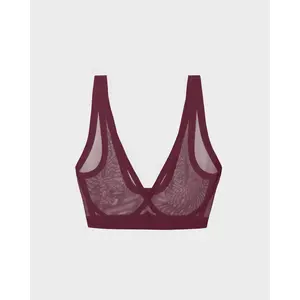 Grape Wine Mesh Bralette Grape Wine Mesh Bralette