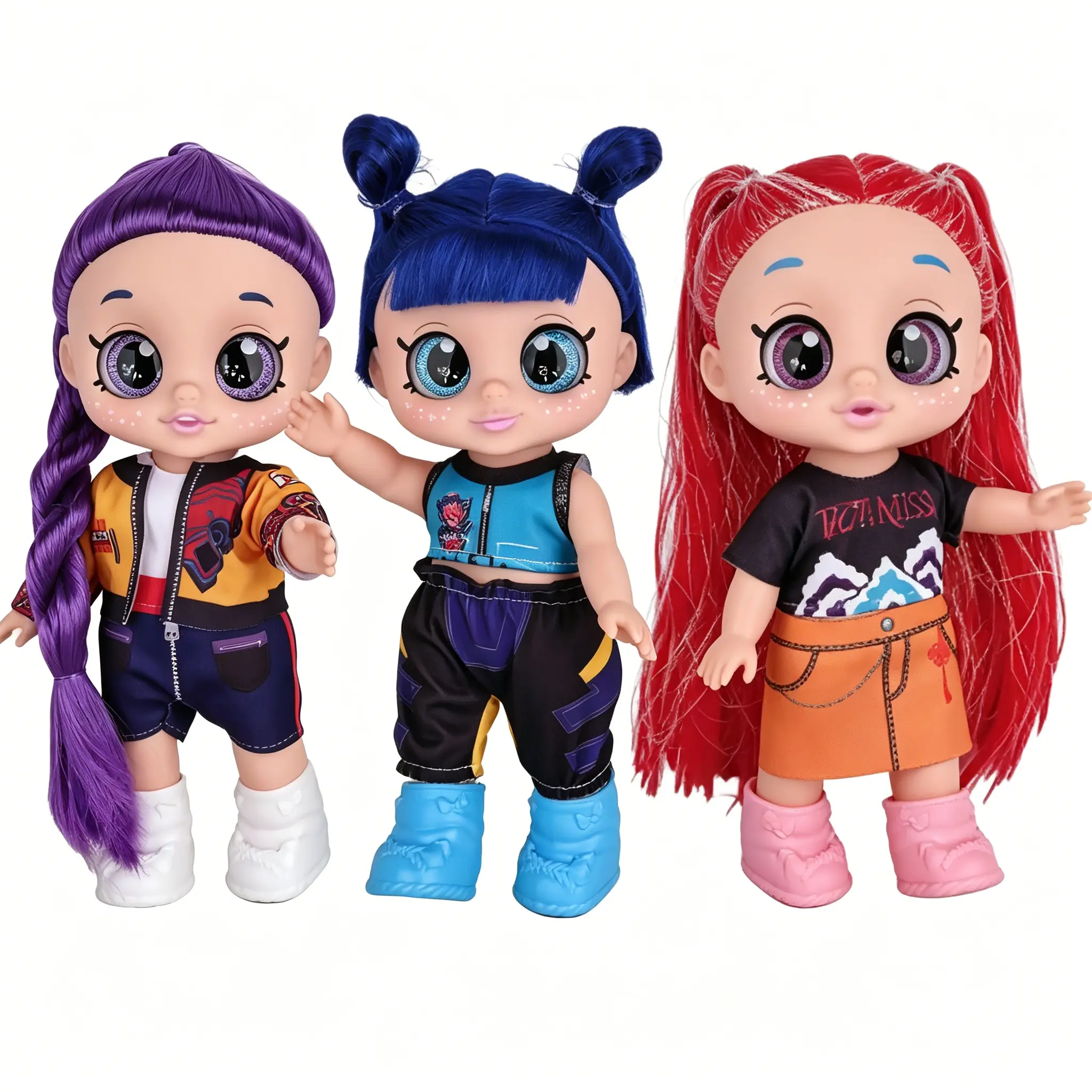 K-POP Anime Action Figure Dolls,7/10 Inch kpop hunterx ArticulatedFigures, 5D Sparkling Eyes,ArticulatedJoints, Fan Collection& Little Girls' HolidayGift,KPOP DOLLS