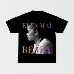 Ella Mai Concert Tee 2026 First Day Track Bootleg Style Retro R&B Singer Shirt XY290507