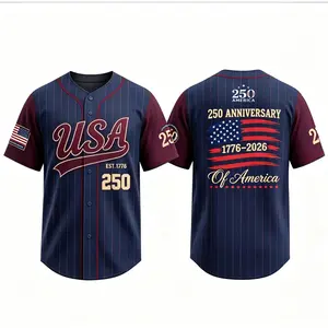 Patriotic 4th of July Shirt | Baseball Jersey |  Baseball Mom & Dad Gift | 250th Anniversary Gifts | Retirement Jersey#TikTokMadeMeBuyIt #USA250 #PatrioticEagle #1776To2026 #IndependenceDay #AmericanPride#250th Anniversary #PatrioticTee