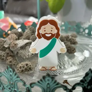 3D Printed Jesus Fidget Clicker – Pocket Comfort & Calm