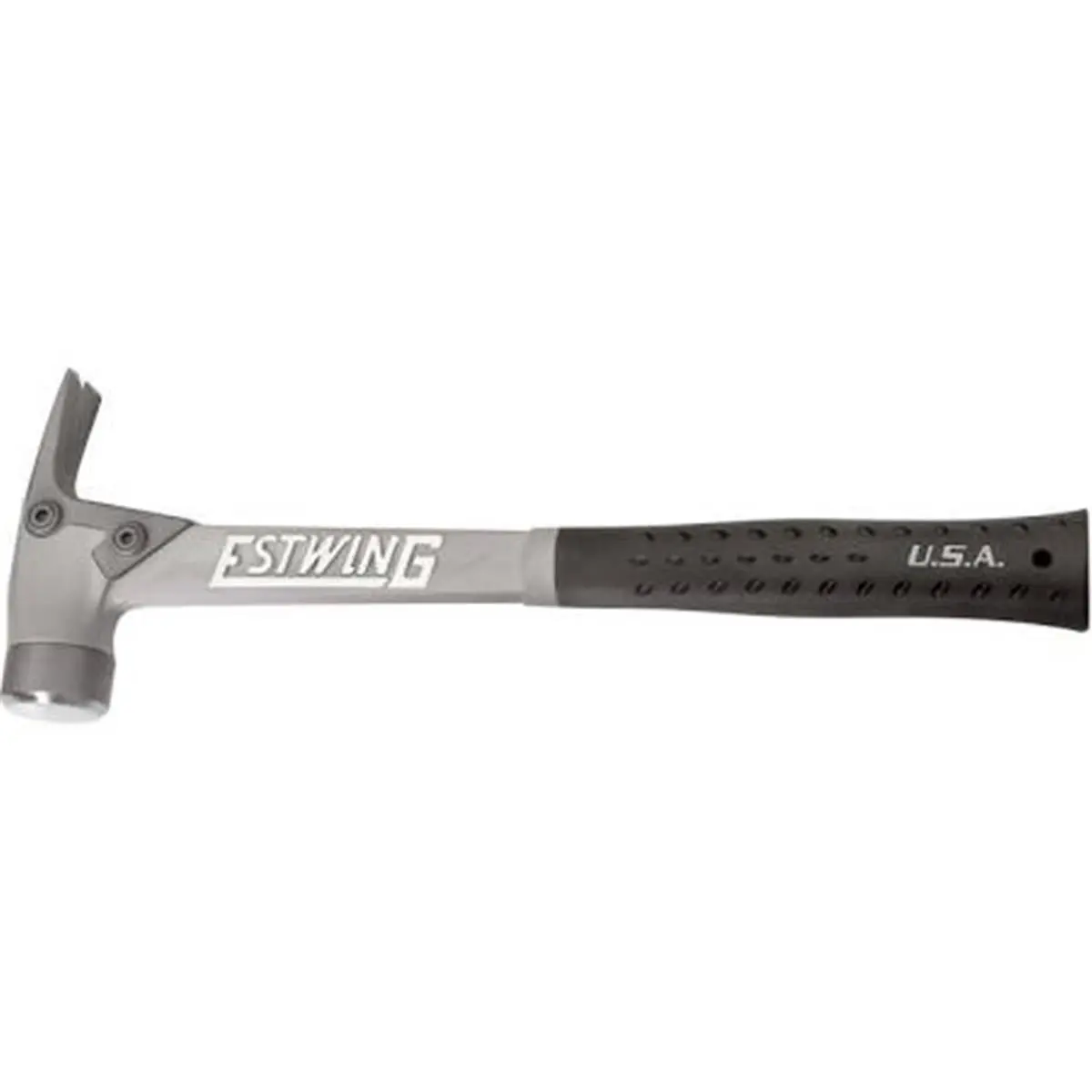 212 MAIN Estwing 14 oz Smooth Aluminum Hammer - Aluminum Durability, High-Quality Modern Hand Tool for General Use, Tools & Hardware Essential, High-Quality Modern Products, Smooth Hammer