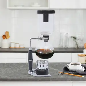 500ml Siphon Coffee Maker Borosilicate Glass for Home Office Coffee Shop Manual Brewing Tool
