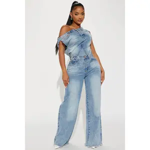 Dakota Denim Jumpsuit - Denim