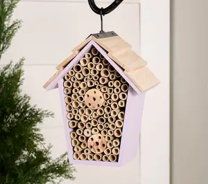 Garden Reflections Hanging Habitat House for Bees