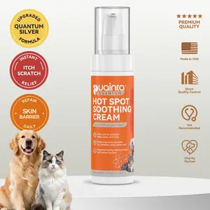 Hot Spot Treatment for Dogs, Gentle Soothing Balm for Dogs, with Quantum Silver and Coconut Oil, Formulated to Nurture & Comfort Dry, Sensitive Skin