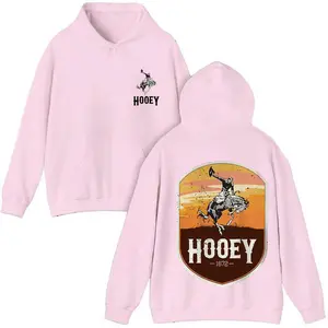 Hooey Hoodie - Classic Western Rodeo Featuring Bold Cowboy Graphics, Perfect for Rodeo Enthusiasts and Western Style Fans, Cool Gift, Gift For Her