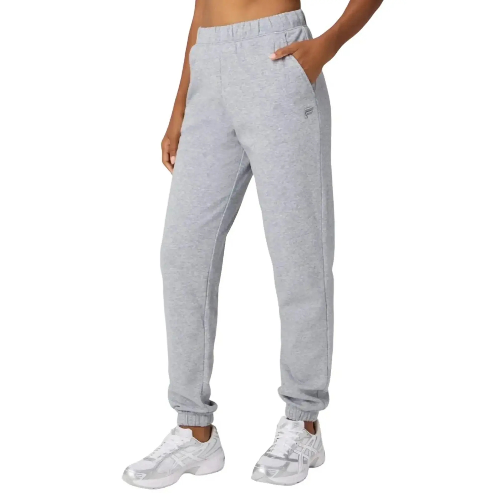 Fabletics Women's Cozy Fleece Go-To Sweatpant - All Seasons, Drawstring Hem, Solid Colors
