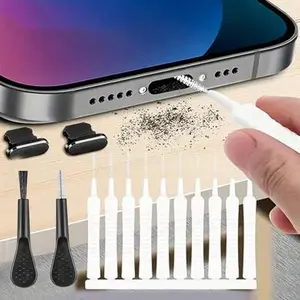 14-Piece Mini Cleaning Brush Set, Cleaning Kit for Pore and Phone Slot, Multi-Functional Cleaning Tools for Laptops, Keyboards, and Smartphones