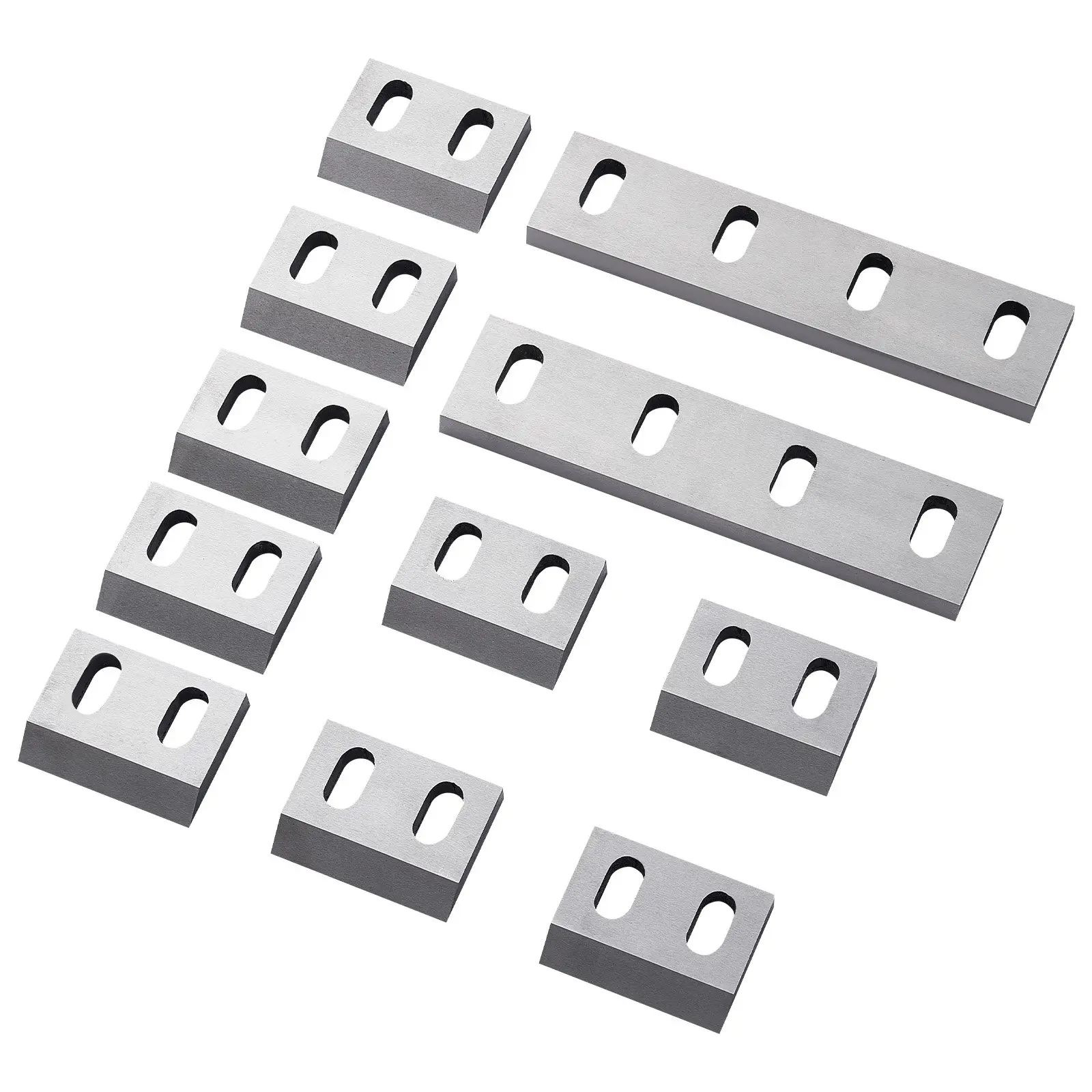 VEVOR Shredder Blades, Alloy Steel Shredder Machine Blade Kit with 9 Rotating and 2 Fixed Blades, High-Hardness SKD-11 Blade, Compatible with Model 300 Plastic Grinder, for ABS, PP, PVC & NylonSummervibes