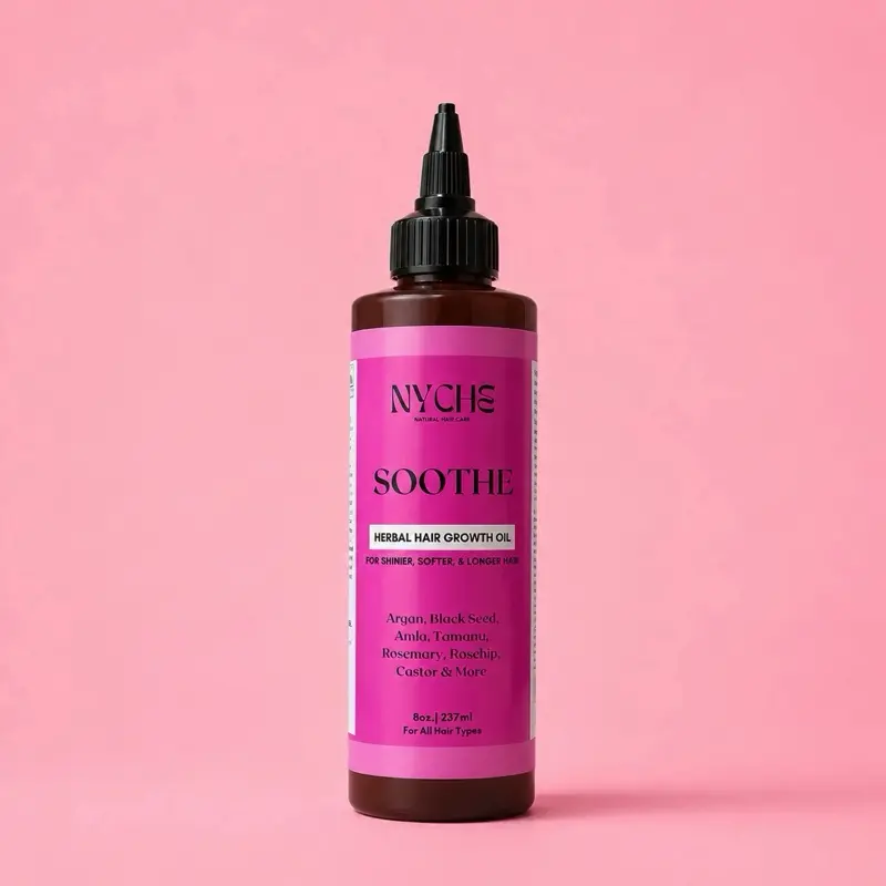 Soothe - Ayurvedic Hair Growth Oil (EXTRA STRENGTH) with Fenugreek, Black Seed, Amla, Rosemary, Chebe, Argan & More