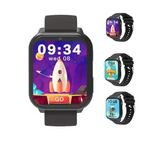 Kids Smart Watch for Boys Girls, 1.83" HD Screen Multi-Color Silicone Band - Flashlight Calculator Puzzle Games Sleep Monitor Holiday Must-Have