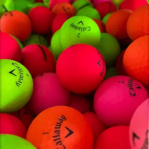 Matte Hi-Visibility Golf Balls by Callaway