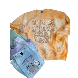 2 For 40 TYE DYE Sweatshirt TWO PACK - You Pick The Category - Petty, Mama, Faith, Spooky, Horror