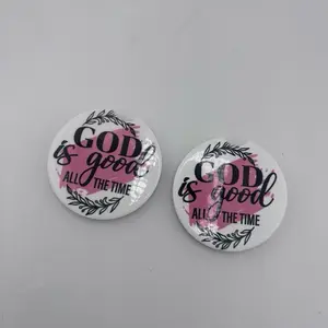 God is good all the time ceramic car coaster