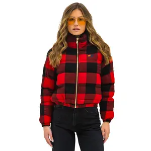 APRES PLAID PUFFER JACKET - BUFFALO PLAID