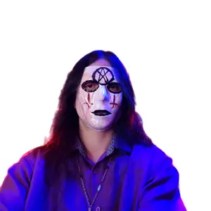 Hand painted custom mask