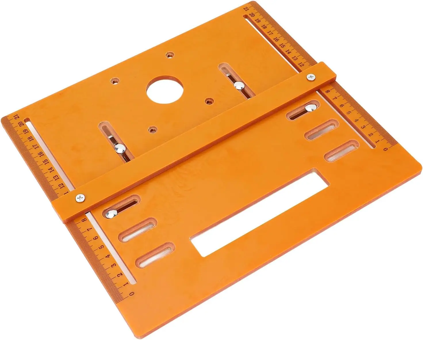 Universal Cutting Machine Base Plate Kit 28 x 20cm Woodworking Circular Saw Bottom Board 90 Degree 45 Degree Oblique Cutting