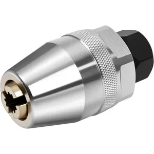 3/8 Inch Drive Stud Remover Extractor Tool, Adjustable Jaw Fits 6mm to 13mm Broken Rusted Smooth Studs, Auto Repair Removal Tool for Damaged Bolt, Screw, Cylinder Pin Disassembly Work