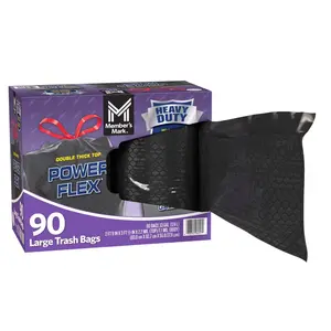 Member's Mark Power Flex 33-Gallon Large Trash Bags, 90 ct.