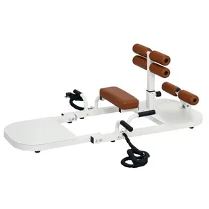 Home Leg & Glute Trainer – EVA pads & adjustable calf support, full-range squat/lunge/bridge, 265 lbs safety load, space-saving fold-up design