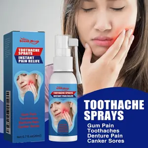 Quick-acting Toothache Spray for Instant Pain Relief Prevents Tooth Decay Gum and Tooth Swelling Reduces Sensitivity Oral Care Product