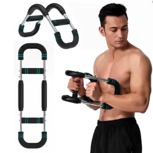 BurnerBeasts Twister Arm Trainer 60-90 LBS Adjustable Spring Resistance Twister Arm Trainer & Multifunctional Abs Crunch Indoor Arm Strength Trainer for Home Workout Equipment