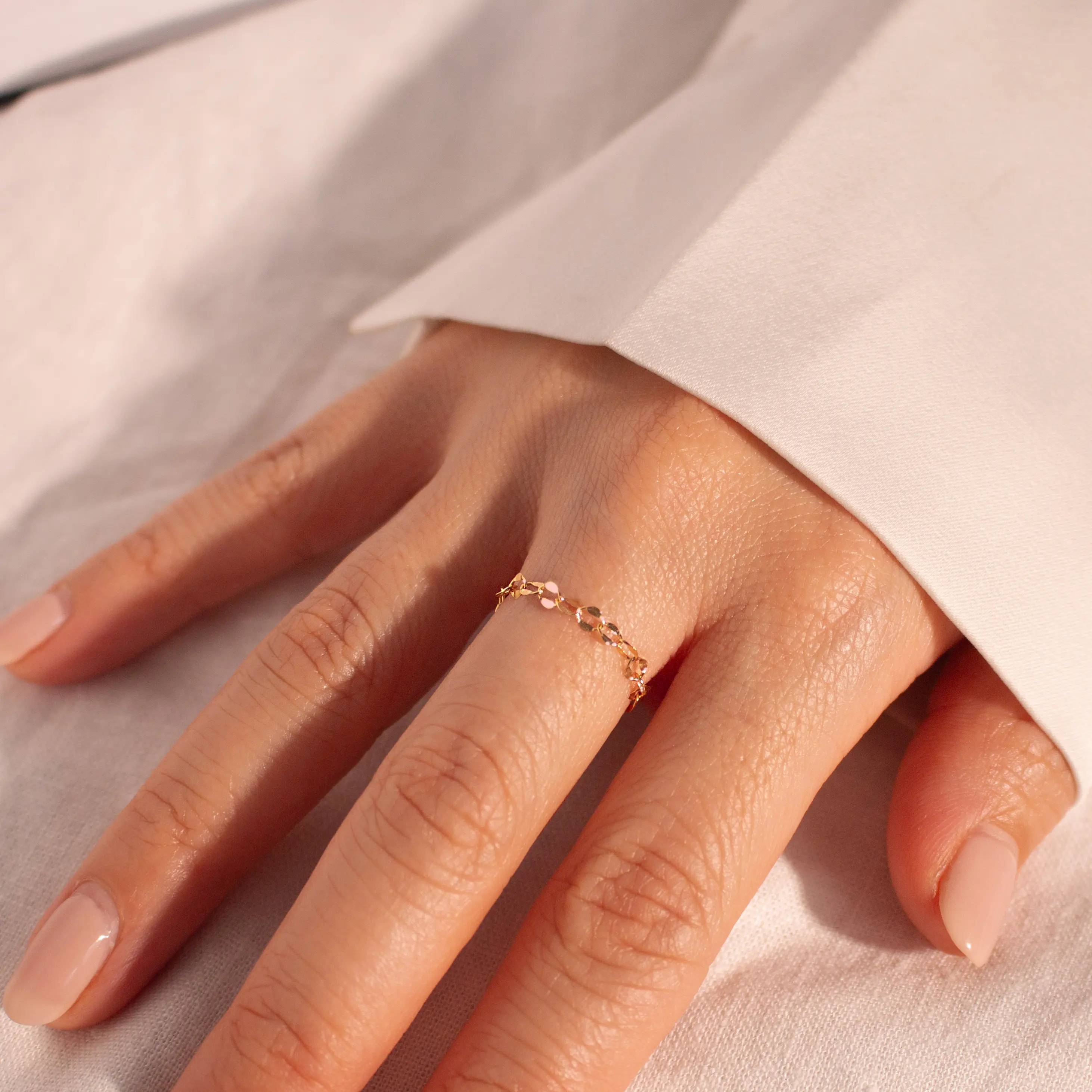 Mother's Day 14K Gold Filled Ring cutting Chain - Permanent Gold Ring for Gift Giving - Ideal for Special Occasions Same-Day Shipping · USA Crafted thanksgiving  Black Friday  cyber Monday  Christmas gifts deals