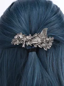 Vintage Viking Butterfly Flower Hairpin Set, Fashionable Forest Style Accessories, Perfect Gift for Valentine's Day & Birthdays, Hair Clip