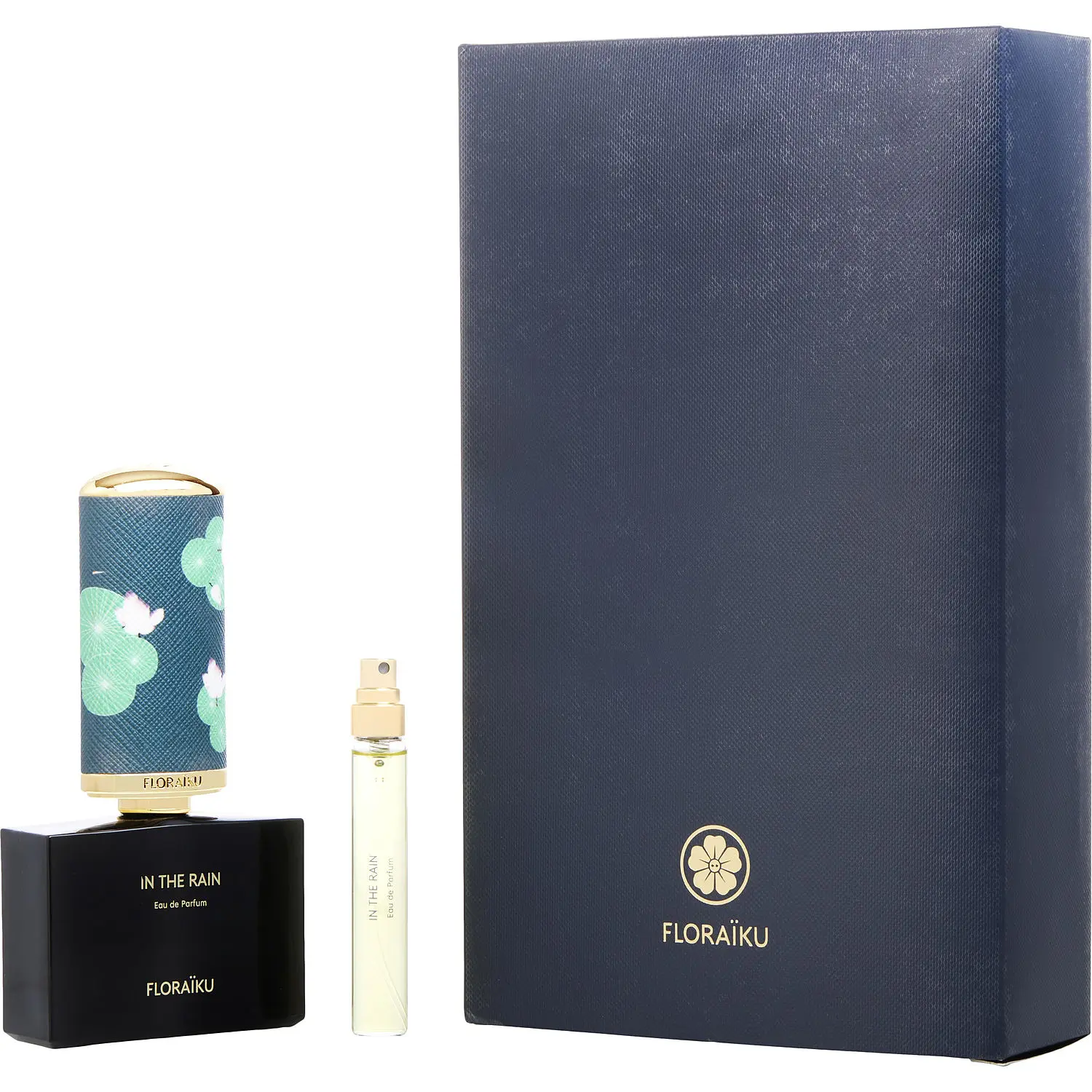 Floraiku In The Rain Set-Eau De Parfum Spray 1.7 Oz & Eau De Parfum 0.33 Oz Mini For Unisex