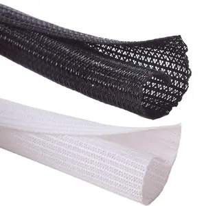 Cable Conduit Protector, Durable Split Design for USB & Audio Video Cables, Pet-Resistant Wire Protection, No Battery Required, Installation