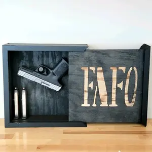 hidden storage box decor wallart Wood Organiser