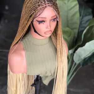 Bone straight blond with dark root 30 inches 8x8 closure human lace ready to ship.