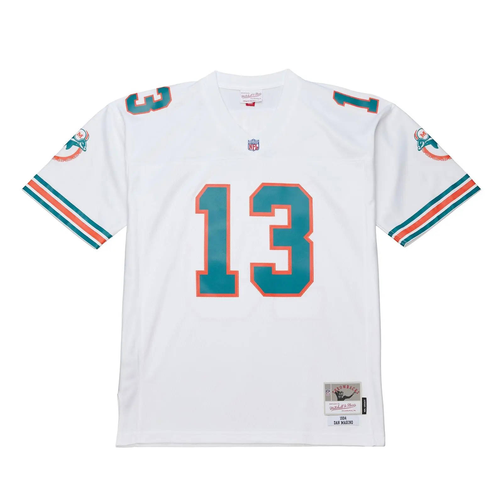 Dan Marino Miami Dolphins 1994 White Legacy Jersey NFL Throwback Mitchell & Ness