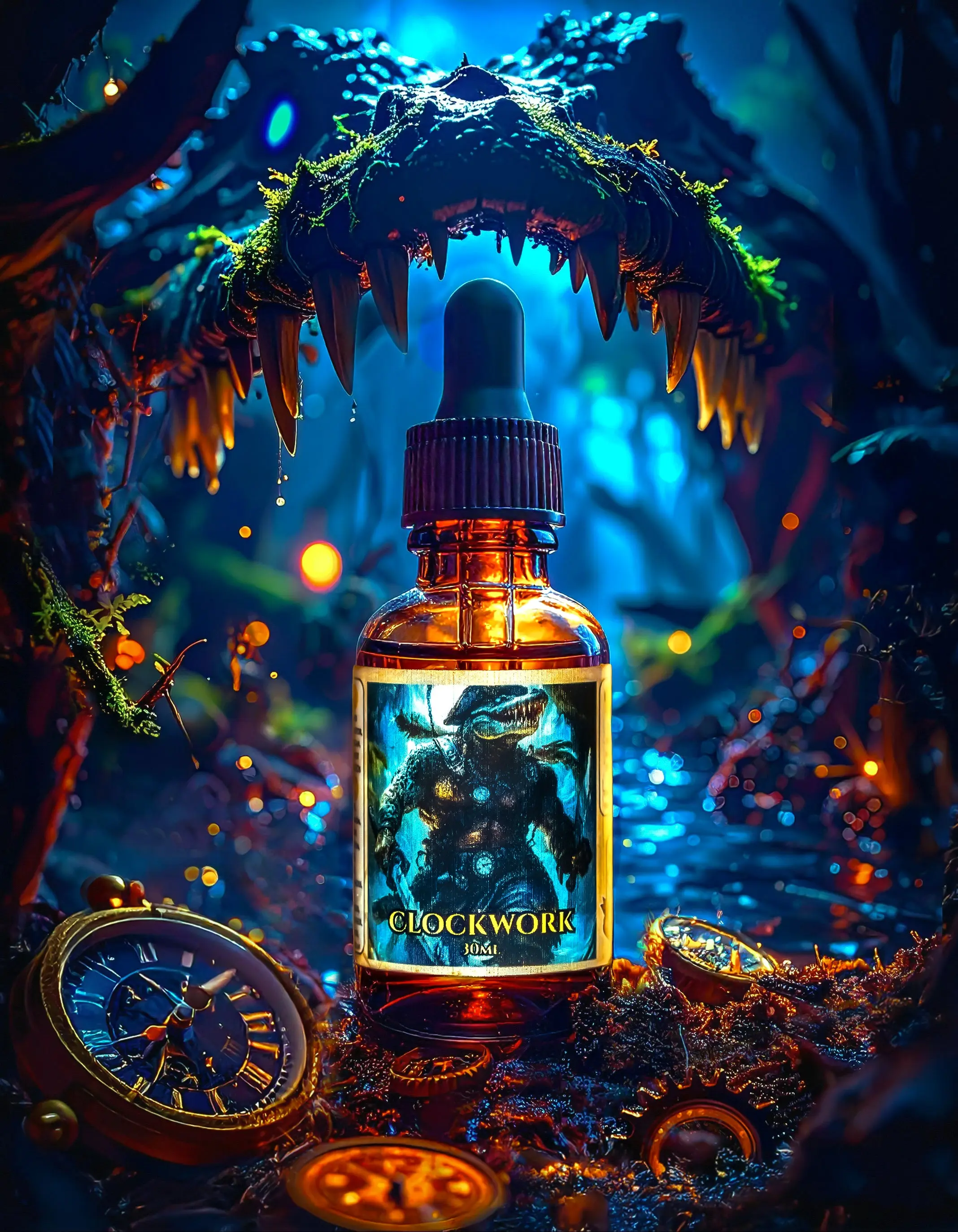 Clockwork - Citrus Swamp Musk Beard Oil, Butter & Cologne