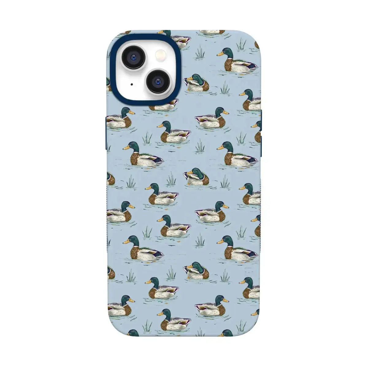 Casely iPhone 13 Case | The Boyfriend Collection | Blue Mallard & Co. | Bold Protective Design | Compatible with MagSafe