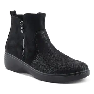 Flexus by Spring Step Wedge Booties - Yancey