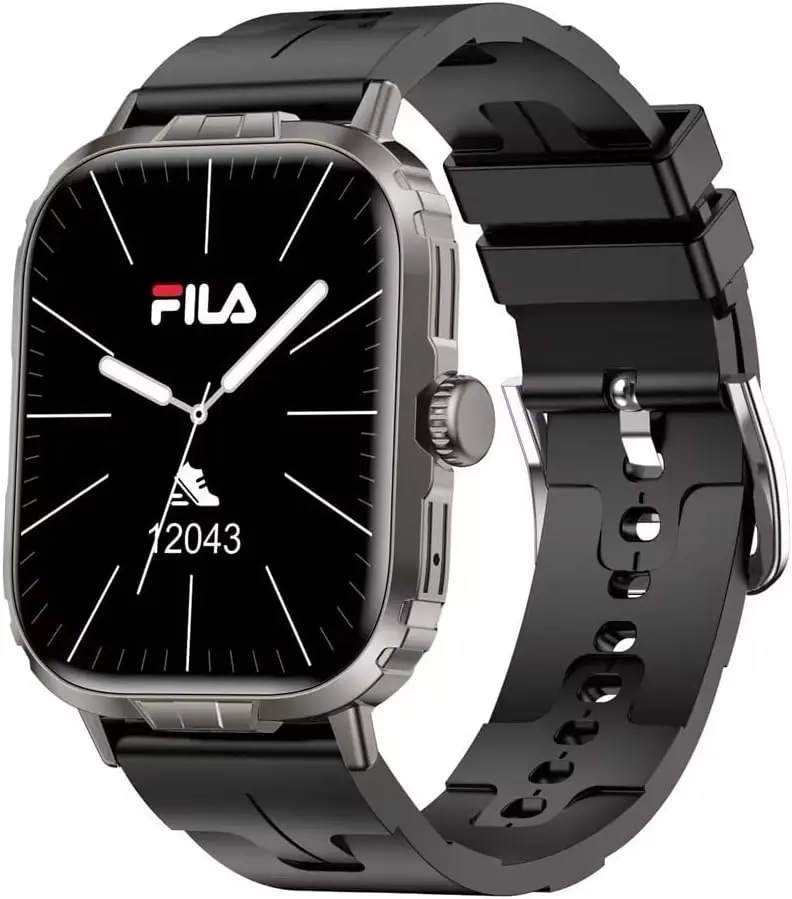 Fila Smart Watch sw10, 2.01" Smartwatch for Men Women (Answer/Make Call), Fitness Tracker with 100+ Sport Modes, IP67 Waterproof, Heart Rate/Sleep Monitor, Pedometer, Activity Tracker for Android iOS