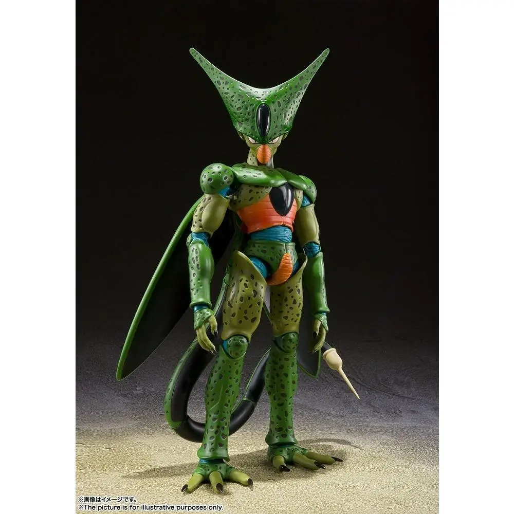 Bandai Dragon Ball Z S.H.Figuarts Cell (First Form) Action Figure