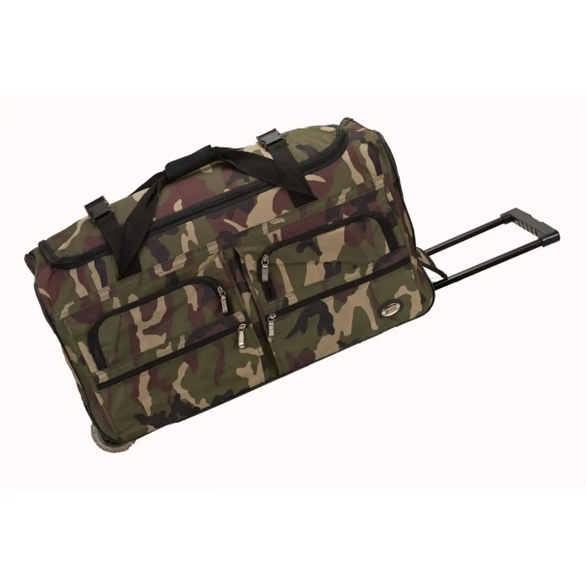 212 MAIN 30-Inch U-Top Rolling Duffle Luggage - Retractable Handle, Inline Wheels