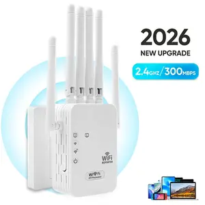 2026 WiFi Extender 2.4GHz Signal Booster, Covers 5000 sq ft Supports 50 Devices, WiFi Repeater with Ethernet Port for Home Internet Amplifier，Easy Setup, WiFi Range Extender