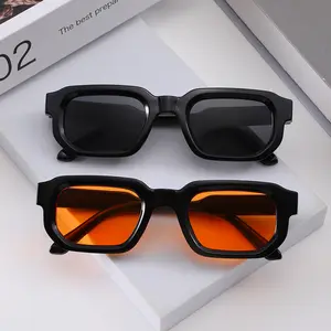 Square Small Frame Sunglasses European and American Retro 2025 New Simple High-end Fashion Sunglasses for Women